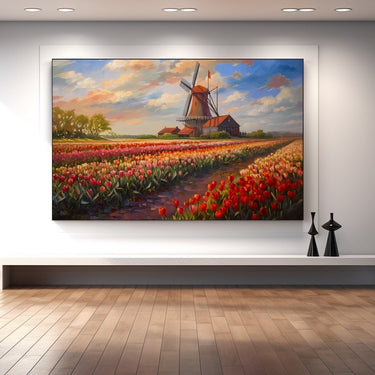 Tulips Acrylic Painting